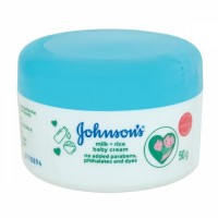 Johnson's Baby Milk + Rice Cream, 50gm